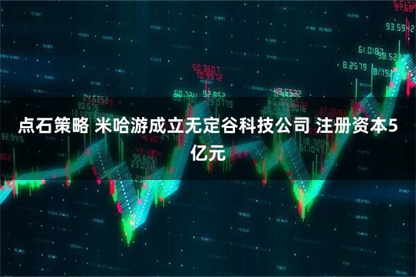 点石策略 米哈游成立无定谷科技公司 注册资本5亿元